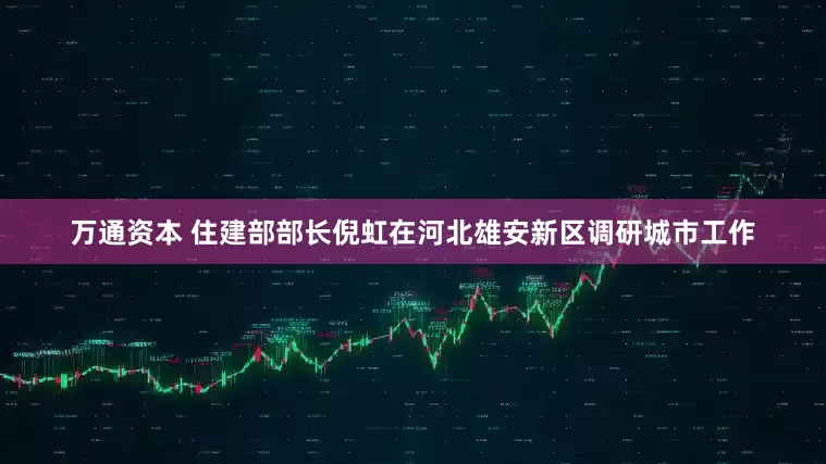 万通资本 住建部部长倪虹在河北雄安新区调研城市工作